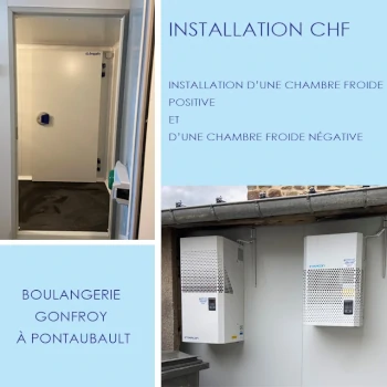 Installation CHF pour boulangerie Gonfroy Pontaubault